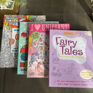 Brand Newπ Coloring Book Bundle Doodle Draw Activities DIY